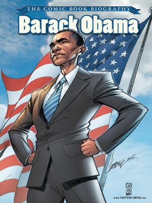 cover image of Barack Obama: The Comic Book Biography